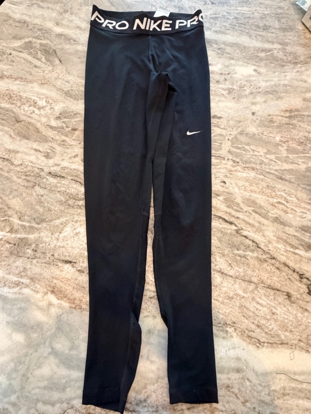 Nike Pro Leggings Womens Small Black Compression Workout Pants